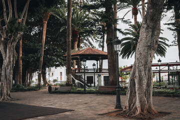 Old town at Icod de los Vinos, Tenerife, Canary islands, Spain.