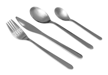 Cutlery set isolated