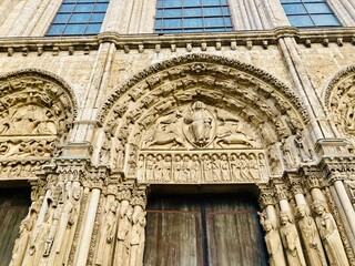 Facade of a cathedral