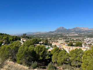 Fototapeta premium View from Parque Natural Serra Gelada