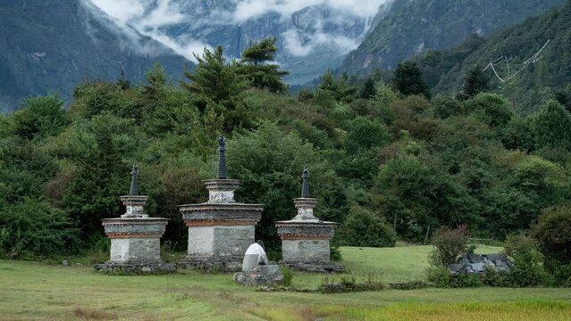 Paba temple for china