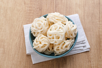 Krupuk or Kerupuk, Indonesia traditional crackers
