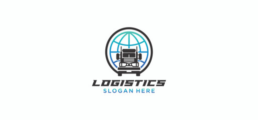 Logo design for Transport logistics or cargo delivery company,global transport logistics