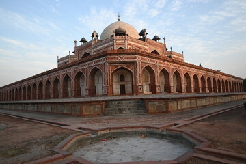 Humayun Tomb at Sunset