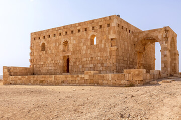 Qasr Al Hallabat desert castle, Jordan