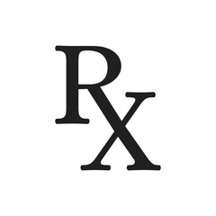  Prescription Symbol icon vector design illustration