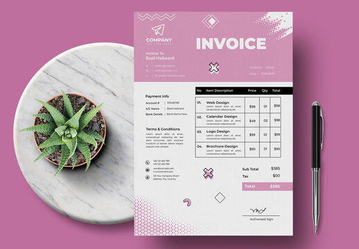 Business Invoice Design
