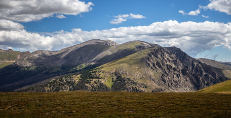 Clouds Resting over the Rocky Mountains, Rocky Mountain National Park, Colorado