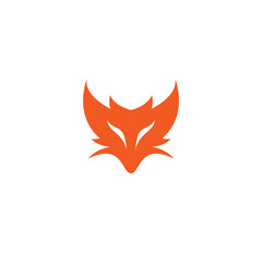 Fox Logo Head Design. Fox Icon. Fox Simple Design