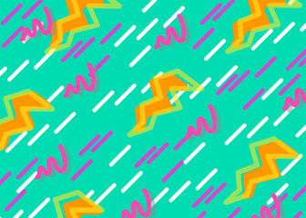 嵐のイメージのメンフィス背景
