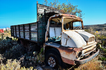 Rusty Abandoned Truck