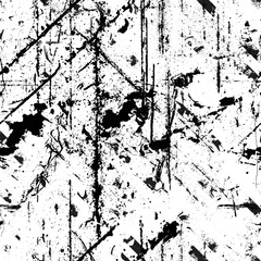 Obraz premium Vector Seamless Pattern. Seamless Texture with Grunge Elements. 
