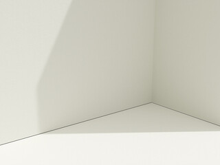 Minimal background for product display. 3d rendering.