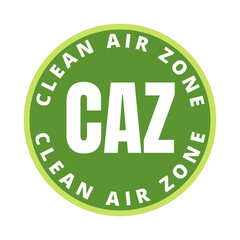 CAZ clean air zone symbol icon