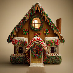 Magic house of gingerbread