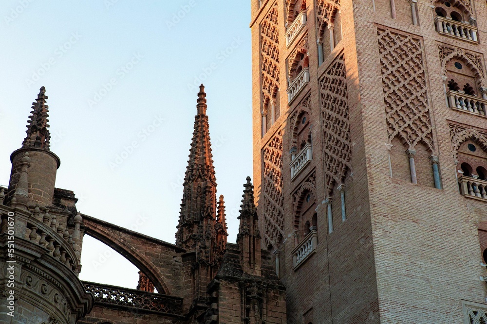 Sticker Church building in Seville