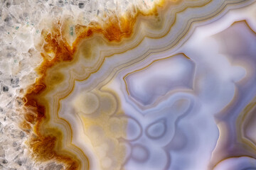 Obraz premium Beautiful decorative stone, abstract natural pattern