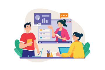 People Watching Online Video Tutorial