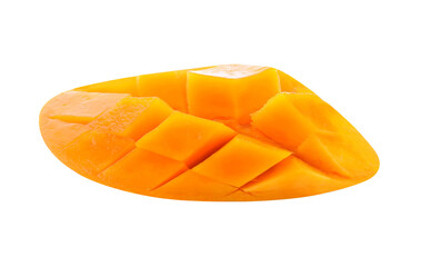 mango slice isolated transparene png