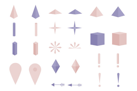 Graphic Infigraphic Column Diagram Data Information Symbol Icon Clipart Collection Simple Design Element Mark Template Label Icon