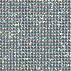 
Seamless shiny white rhinestone surface background - bedazzled sparkling texture vector illustration. Diamonds backdrop with colorful light reflections. Shimmering gemstones surface.  - obrazy, fototapety, plakaty