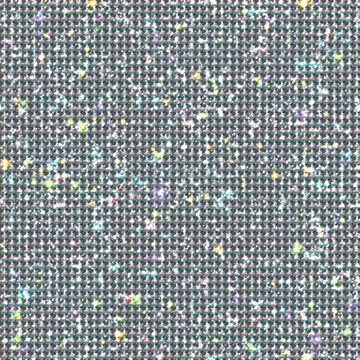 
Seamless shiny white rhinestone surface background - bedazzled sparkling texture vector illustration. Diamonds backdrop with colorful light reflections. Shimmering gemstones surface. 