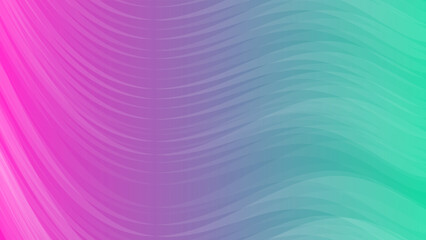 Modern colorful gradient background with wave lines