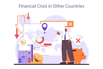 Financial crisis in other countries recession. Significant, widespread