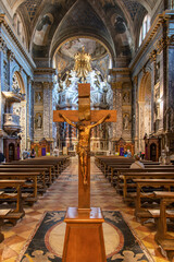 Fototapeta na wymiar Kruzifix in einer Kirche in Italien