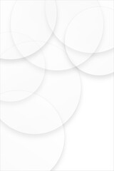 abstract background with white circles and free space