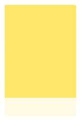 シンプルでかわいい手描きのフチ付きの2色の背景/フレームの素材 - はがき比率 - 黄色
