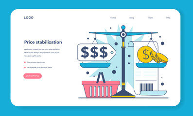 Price stabilization as a inflation expectations cycle part. Economics