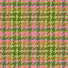 Background texture pattern. Check fabric tartan. Seamless plaid textile vector.