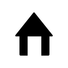 icon, house icon, home page, user page, main site page. On a transparent background. Use for the web, the Internet, for stories, as a logo or layout.