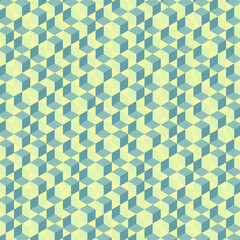  Hexagonal Maze pattern abstract illustration