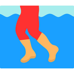 Aqua Jogging Icon