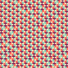  Hexagonal Maze pattern abstract illustration