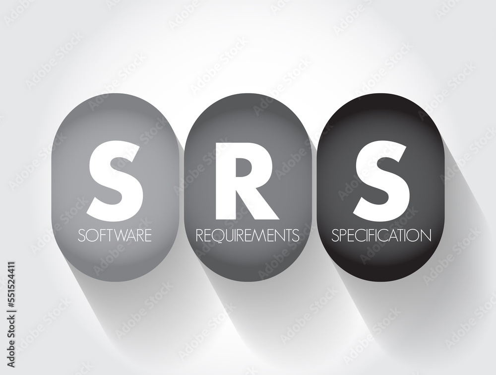 Poster srs - software requirements specification is a description of a software system to be developed, acr