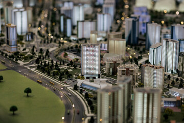City maquette.