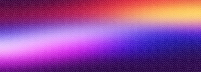 red purple blue yellow gradient background blank. Horizontal banner or wallpaper tamplate. Copy space, place for text, text area. Bright illustration. Space metaverse web 3 technology texture