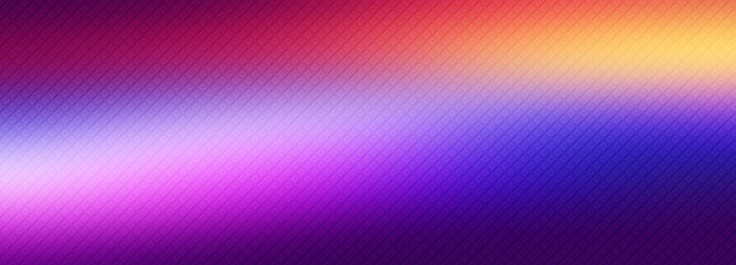 red purple blue yellow gradient background blank. Horizontal banner or wallpaper tamplate. Copy space, place for text, text area. Bright illustration. Space metaverse web 3 technology texture