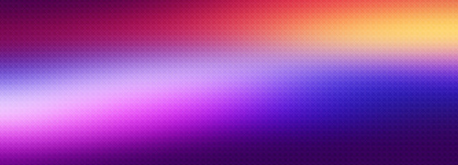 red purple blue yellow gradient background blank. Horizontal banner or wallpaper tamplate. Copy space, place for text, text area. Bright illustration. Space metaverse web 3 technology texture	