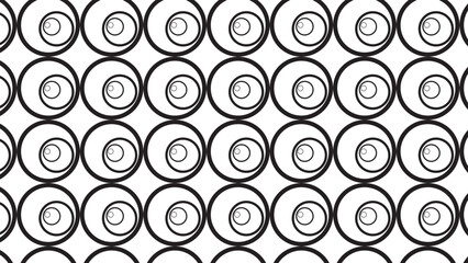 abstract wallpaper of  black and white symbols seamless pattern