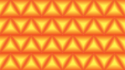 Fototapeta na wymiar abstract wallpaper of orange yellow colored triangles