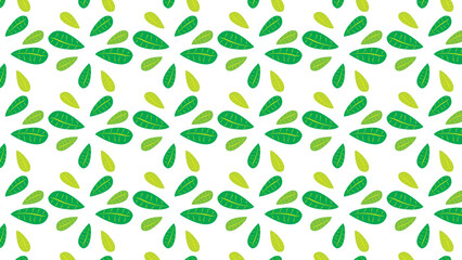 abstract wallpaper of  seamless pattern with leaves