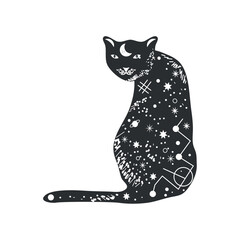 cat surreal astrology