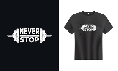 Motivational t shirt design template