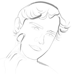 Man taking care of his skin daily routine vector