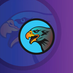 eagle head vector