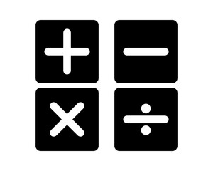 plus minus multiply divide signs for vector
